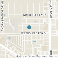Map location of 14704 Perthshire Rd #C, Houston TX 77079