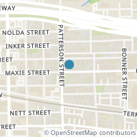 Map location of 4414 Koehler Street #B, Houston, TX 77007