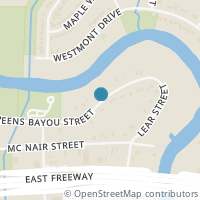 Map location of 12961 Greens Bayou Street, Houston, TX 77015