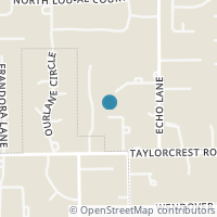 Map location of 748 Blalock Rd, Houston TX 77024