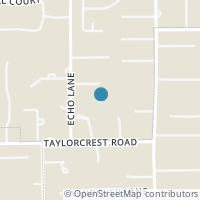 Map location of 752 Echo Ln, Houston TX 77024