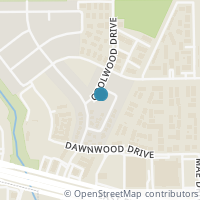 Map location of 819 Coolwood Dr, Houston TX 77013