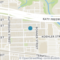 Map location of 4202 Eigel Street, Houston, TX 77007