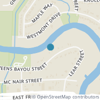 Map location of 12961 Greens Bayou St, Houston TX 77015