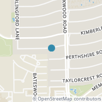Map location of 14023 Woodthorpe Ln, Houston TX 77079