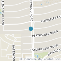 Map location of 14003 Woodthorpe Lane, Houston, TX 77079