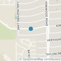 Map location of 14107 Kimberley Ln, Houston TX 77079