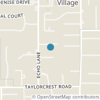 Map location of 11421 Whippoorwill Road, Houston, TX 77024