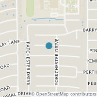 Map location of 13711 Queensbury Ln, Houston TX 77079