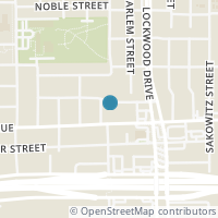 Map location of 5304 New Orleans St #A, Houston TX 77020