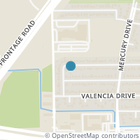 Map location of 10114 Lafferty Oaks St, Houston TX 77013