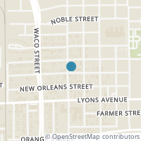 Map location of 1806 Dan, Houston, TX 77020