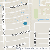 Map location of 13810 PINEROCK Lane, Houston, TX 77079