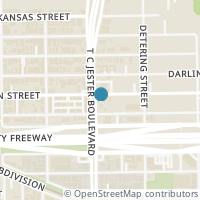 Map location of 5341 Larkin Street, Houston, TX 77007