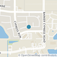 Map location of 18107 Brookes Bnd, Houston TX 77094
