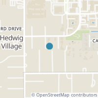 Map location of 846 Sprucewood Ln Lane, Hedwig Village, TX 77024
