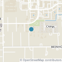 Map location of 818 Saybrook Lane, Hedwig Village, TX 77024