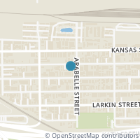 Map location of 5715 Kiam Street, Houston, TX 77007