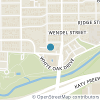 Map location of 2400 Julian Street #3, Houston, TX 77009