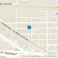 Map location of 5907 Kiam Street #B, Houston, TX 77007