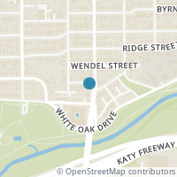 Map location of 806 Sledge Street, Houston, TX 77009