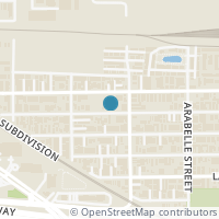 Map location of 5822 Kiam Street, Houston, TX 77007