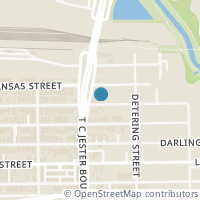 Map location of 5336 Kiam Street, Houston, TX 77007