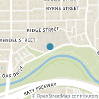 Map location of 1880 White Oak Drive #103, Houston, TX 77009