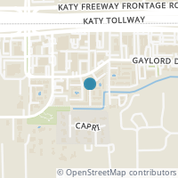 Map location of 9009 Gaylord Dr #42, Houston TX 77024