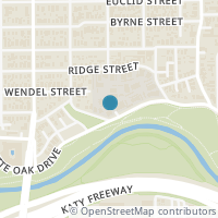 Map location of 1880 White Oak Drive #111, Houston, TX 77009