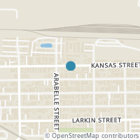 Map location of 5627 Kansas Street #B, Houston, TX 77007