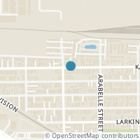 Map location of 5743 Kansas Street #B, Houston, TX 77007