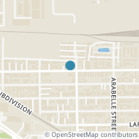 Map location of 5806 Kansas Street #J, Houston, TX 77007