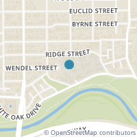 Map location of 1880 White Oak Dr #103, Houston TX 77009