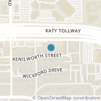 Map location of 9034 Kenilworth Street, Houston, TX 77024