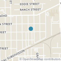 Map location of 2300 Hutton Street #1/2, Houston, TX 77026