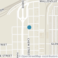 Map location of 2422 Chew Street, Houston, TX 77020