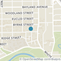 Map location of 303 Teetshorn Street, Houston, TX 77009