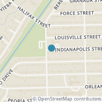 Map location of 13106 Indianapolis Street, Houston, TX 77015