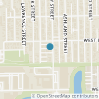 Map location of 765 Waverly St, Houston TX 77007