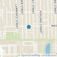 Map location of 786 Nicholson Street, Houston, TX 77007