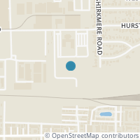 Map location of 6317 Paddington Bend Drive, Houston, TX 77008
