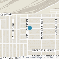 Map location of 6306 Gainesville Street, Houston, TX 77020