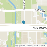 Map location of 1005 Blackhaw Street, Houston, TX 77079