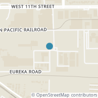 Map location of 6610 Toledo Street, Houston, TX 77008