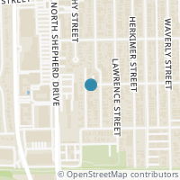 Map location of 826 Dorothy St Ste 401, Houston TX 77007