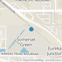 Map location of 3508 Bridgewater Oaks Ln, Houston TX 77055