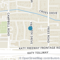 Map location of 1109 Traweek Street, Spring Valley, TX 77055