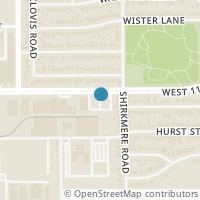 Map location of 6323 Timbergrove Gardens Lane, Houston, TX 77008