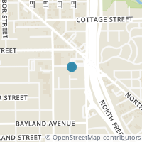 Map location of 122 Redan Street, Houston, TX 77009